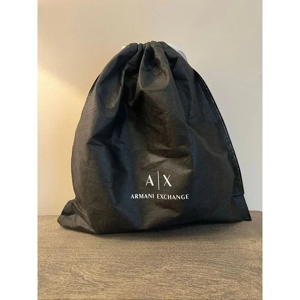 A|X Armani Exchange Blue Edition Messenger Crossbody Bag